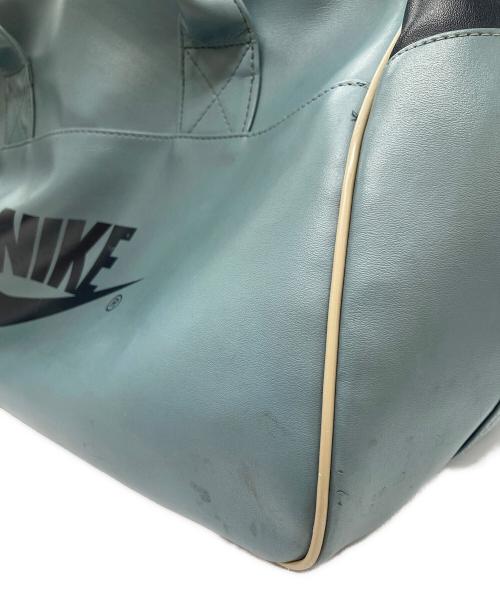 NIKE（ナイキ）NIKE (ナイキ) エコレザーボストンバッグ ブルーの古着・服飾アイテム