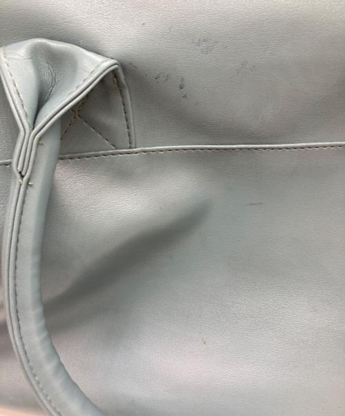 NIKE（ナイキ）NIKE (ナイキ) エコレザーボストンバッグ ブルーの古着・服飾アイテム
