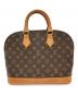 LOUIS VUITTON（ルイ ヴィトン）の古着「ハンドバッグ」｜ブラウン