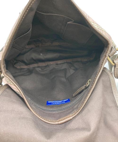 BURBERRY BLUE LABEL（バーバリー ブルー レーベル）BURBERRY BLUE LABEL (バーバリー ブルー レーベル) 2WAYショルダーバッグ ピンクの古着・服飾アイテム