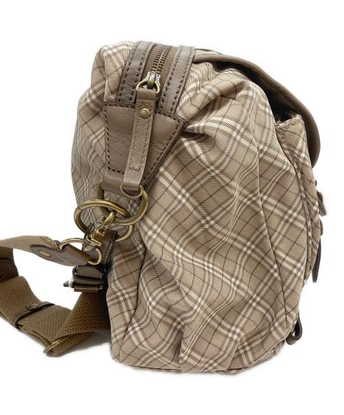 BURBERRY BLUE LABEL（バーバリー ブルー レーベル）BURBERRY BLUE LABEL (バーバリー ブルー レーベル) 2WAYショルダーバッグ ベージュの古着・服飾アイテム
