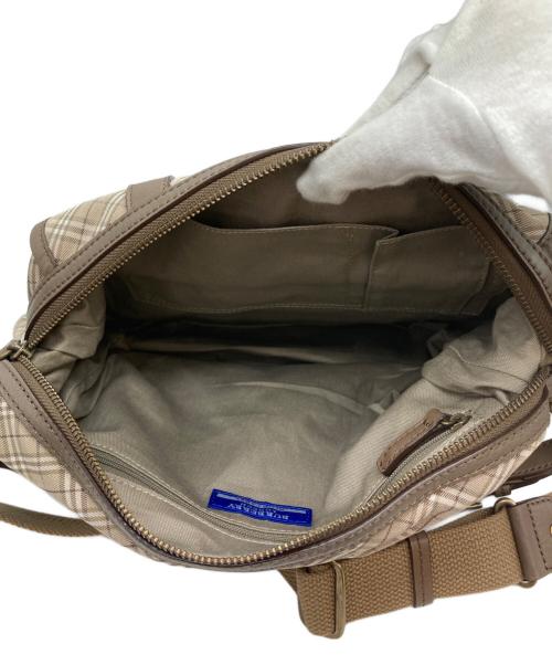 BURBERRY BLUE LABEL（バーバリー ブルー レーベル）BURBERRY BLUE LABEL (バーバリー ブルー レーベル) 2WAYショルダーバッグ ベージュの古着・服飾アイテム