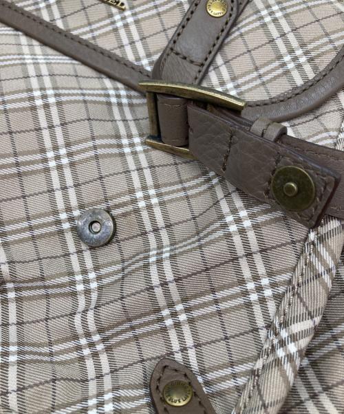 BURBERRY BLUE LABEL（バーバリー ブルー レーベル）BURBERRY BLUE LABEL (バーバリー ブルー レーベル) 2WAYショルダーバッグ ベージュの古着・服飾アイテム