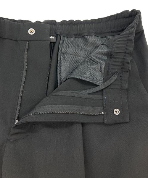 GOLDWIN（ゴールドウイン）GOLDWIN (ゴールドウイン) One Tuck Straight Pants ブラック サイズ:5の古着・服飾アイテム