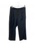 GOLDWIN（ゴールドウイン）の古着「One Tuck Straight Pants」｜ブラック