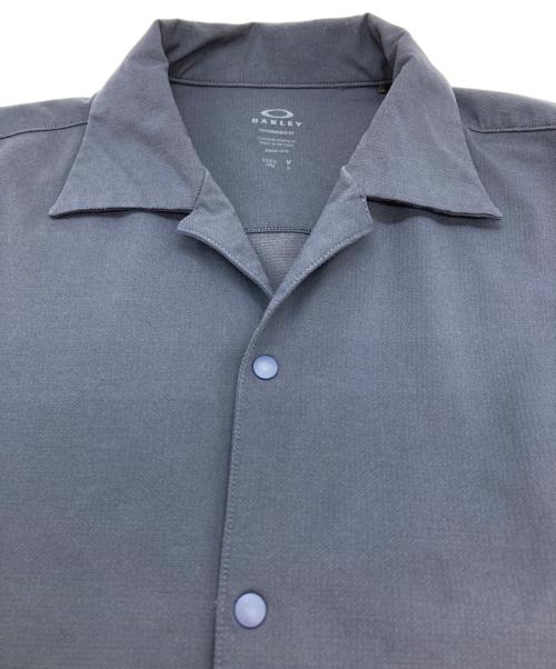 OAKLEY（オークリー）OAKLEY (オークリー) オープンカラーシャツ ネイビー サイズ:Ⅼの古着・服飾アイテム