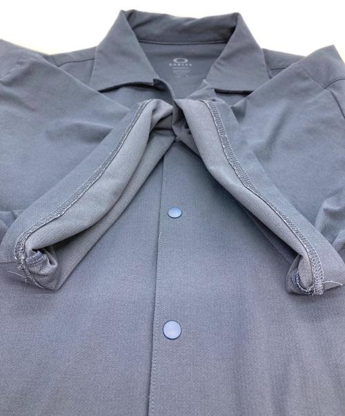 OAKLEY（オークリー）OAKLEY (オークリー) オープンカラーシャツ ネイビー サイズ:Ⅼの古着・服飾アイテム