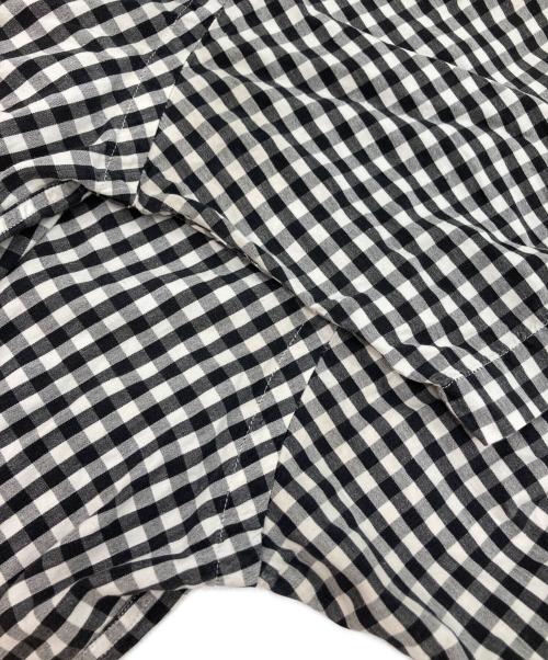 POLO RALPH LAUREN（ポロ・ラルフローレン）POLO RALPH LAUREN (ポロ・ラルフローレン) 半袖シャツ ホワイト×ブラック サイズ:XLの古着・服飾アイテム