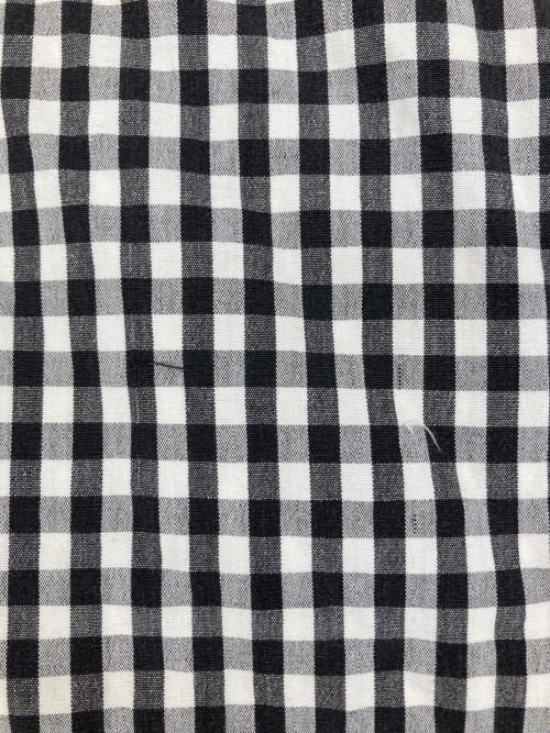 POLO RALPH LAUREN（ポロ・ラルフローレン）POLO RALPH LAUREN (ポロ・ラルフローレン) 半袖シャツ ホワイト×ブラック サイズ:XLの古着・服飾アイテム