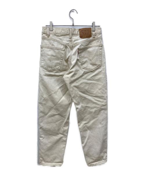 LEVI'S（リーバイス）LEVI'S (リーバイス) カラーデニムパンツ アイボリー サイズ:81cm(W32)の古着・服飾アイテム