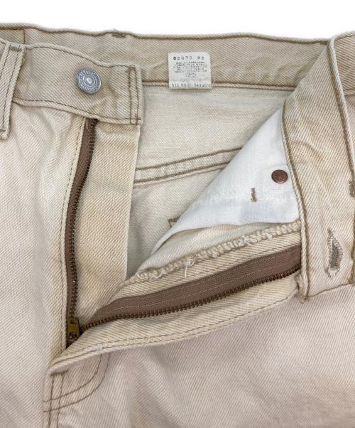 LEVI'S（リーバイス）LEVI'S (リーバイス) カラーデニムパンツ アイボリー サイズ:81cm(W32)の古着・服飾アイテム