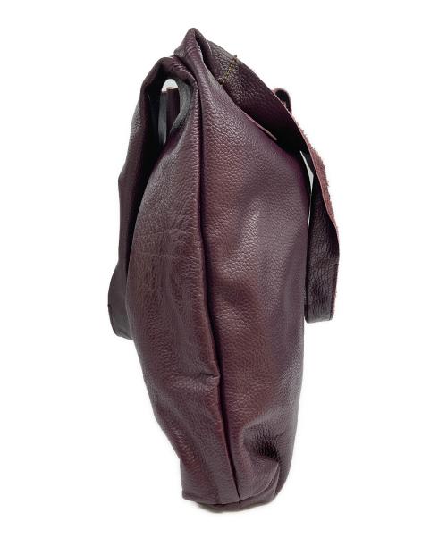 notre favori（ノートルファボリ）notre favori (ノートルファボリ) レザートートバッグ パープル サイズ:-の古着・服飾アイテム