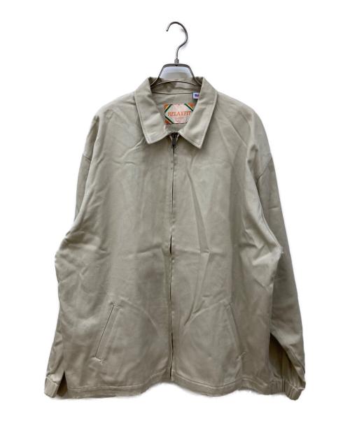 RELAXFIT（リラックスフィット）RELAXFIT (リラックスフィット) ドリズラージャケット ベージュ サイズ:FREEの古着・服飾アイテム