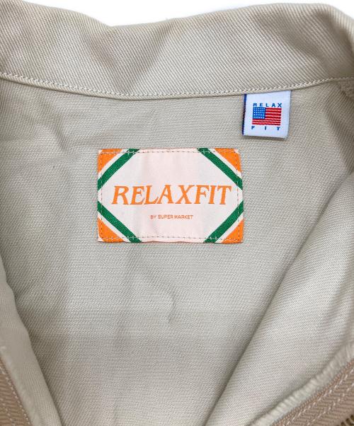 RELAXFIT（リラックスフィット）RELAXFIT (リラックスフィット) ドリズラージャケット ベージュ サイズ:FREEの古着・服飾アイテム
