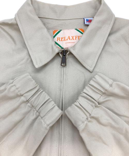RELAXFIT（リラックスフィット）RELAXFIT (リラックスフィット) ドリズラージャケット ベージュ サイズ:FREEの古着・服飾アイテム