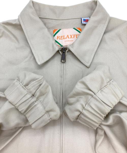 RELAXFIT（リラックスフィット）RELAXFIT (リラックスフィット) ドリズラージャケット ベージュ サイズ:FREEの古着・服飾アイテム