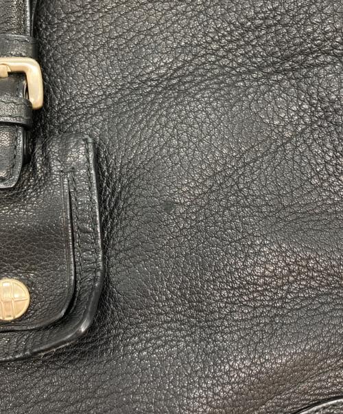 HUGO BOSS（ヒューゴ ボス）HUGO BOSS (ヒューゴ ボス) レザーバッグ ブラック サイズ:-の古着・服飾アイテム