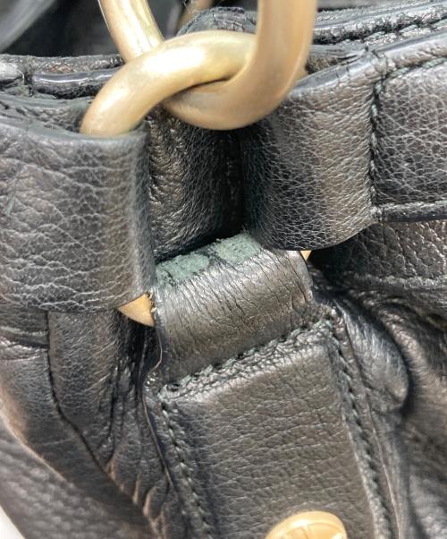 HUGO BOSS（ヒューゴ ボス）HUGO BOSS (ヒューゴ ボス) レザーバッグ ブラック サイズ:-の古着・服飾アイテム