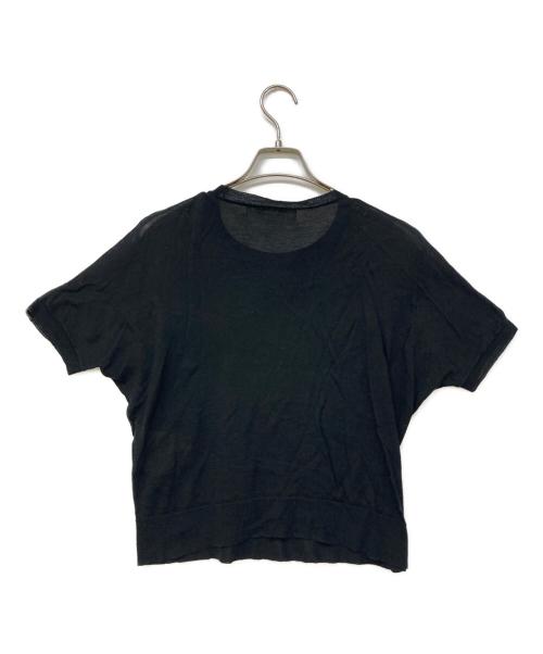 COMME des GARCONS COMME des GARCONS（コムデギャルソン コムデギャルソン）COMME des GARCONS COMME des GARCONS (コムデギャルソン コムデギャルソン) 半袖コットンニット ブラック サイズ:Sの古着・服飾アイテム