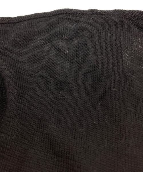 COMME des GARCONS COMME des GARCONS（コムデギャルソン コムデギャルソン）COMME des GARCONS COMME des GARCONS (コムデギャルソン コムデギャルソン) 半袖コットンニット ブラック サイズ:Sの古着・服飾アイテム