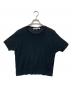 COMME des GARCONS COMME des GARCONS（コムデギャルソン コムデギャルソン）の古着「半袖コットンニット」｜ブラック