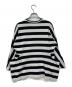COMME des GARCONS COMME des GARCONS (コムデギャルソン コムデギャルソン) ポケット付きボーダーカットソー ブラック×ホワイト サイズ:Ⅿ：13000円