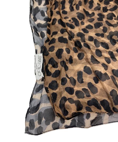 JIMMY CHOO（ジミーチュウ）JIMMY CHOO (ジミーチュウ) ストール ブラウン サイズ:-の古着・服飾アイテム