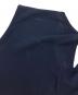 中古・古着 JIL SANDER (ジルサンダー) フロントプリーツノースリーブワンピース ネイビー サイズ:記載なし：5000円
