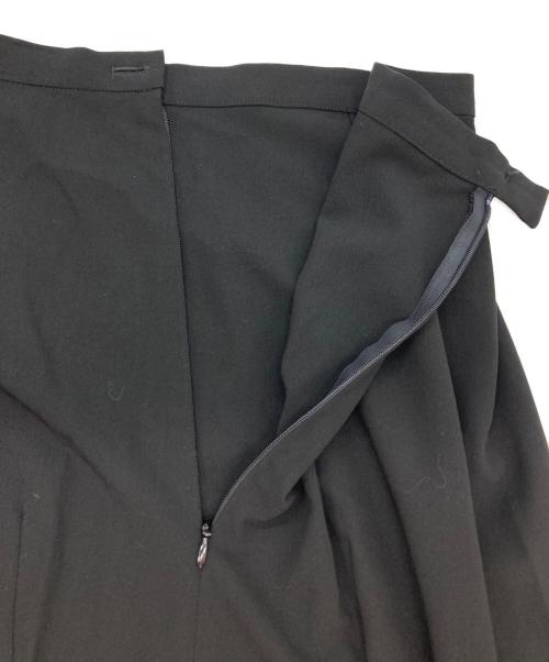 yohji yamamoto+noir（ヨウジヤマモトプリュスノアール）yohji yamamoto+Noir (ヨウジヤマモトプリュスノアール) ロングスカート ブラック サイズ:3の古着・服飾アイテム