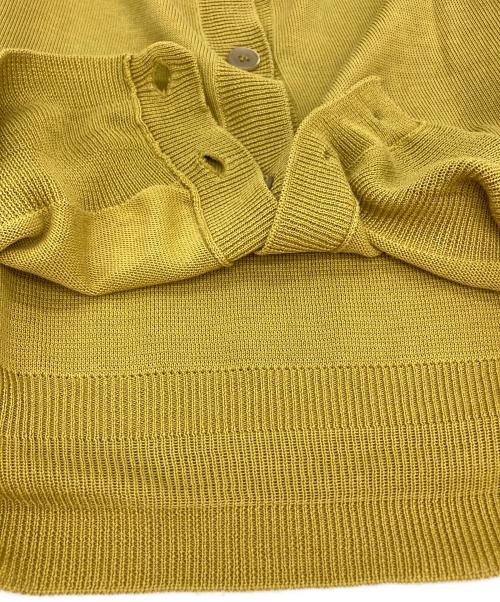 MARNI（マルニ）MARNI (マルニ) コットンカーディガン マスタード サイズ:38の古着・服飾アイテム