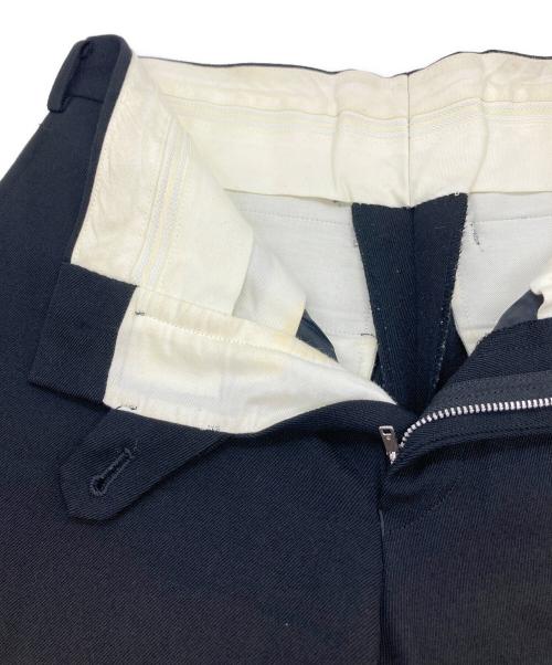 COMME des GARCONS HOMME PLUS（コムデギャルソンオムプリュス）COMME des GARCONS HOMME PLUS (コムデギャルソンオムプリュス) ワイドクロップドパンツ ブラック サイズ:XSの古着・服飾アイテム