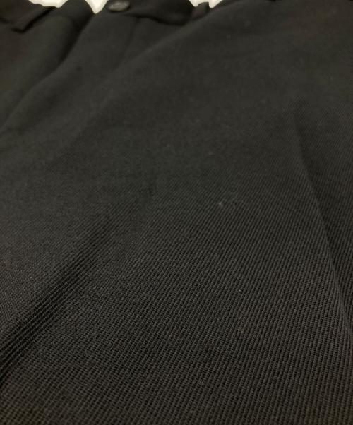 COMME des GARCONS HOMME PLUS（コムデギャルソンオムプリュス）COMME des GARCONS HOMME PLUS (コムデギャルソンオムプリュス) ワイドクロップドパンツ ブラック サイズ:XSの古着・服飾アイテム