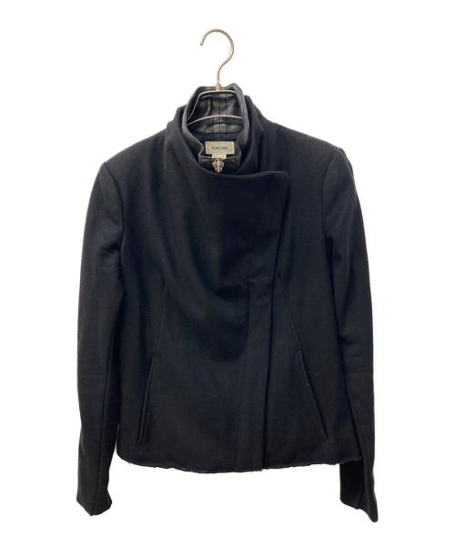 HELMUT LANG（ヘルムートラング）HELMUT LANG (ヘルムートラング) 2wayレザー切替ライダースジャケット ブラック サイズ:Pの古着・服飾アイテム