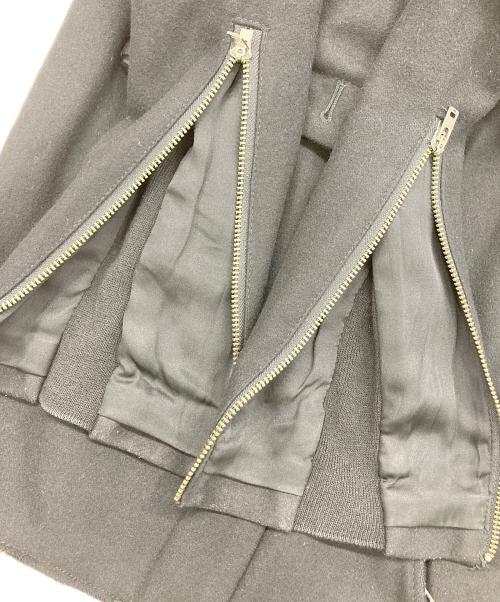 HELMUT LANG（ヘルムートラング）HELMUT LANG (ヘルムートラング) 2wayレザー切替ライダースジャケット ブラック サイズ:Pの古着・服飾アイテム