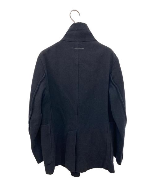 MM6 Maison Margiela（エムエムシックスメゾンマルジェラ）MM6 Maison Margiela (エムエムシックスメゾンマルジェラ) ダブルスナップジャケット ブラック サイズ:36の古着・服飾アイテム