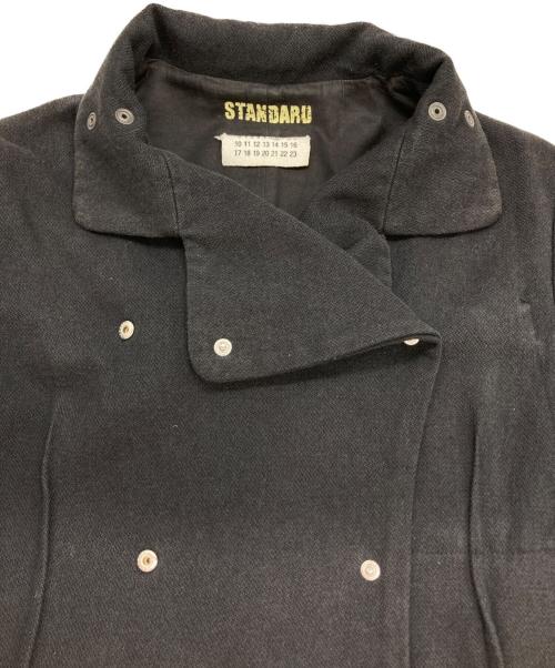 MM6 Maison Margiela（エムエムシックスメゾンマルジェラ）MM6 Maison Margiela (エムエムシックスメゾンマルジェラ) ダブルスナップジャケット ブラック サイズ:36の古着・服飾アイテム