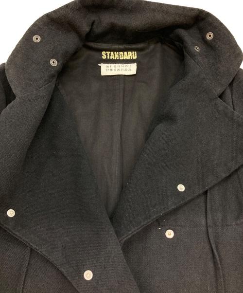 MM6 Maison Margiela（エムエムシックスメゾンマルジェラ）MM6 Maison Margiela (エムエムシックスメゾンマルジェラ) ダブルスナップジャケット ブラック サイズ:36の古着・服飾アイテム