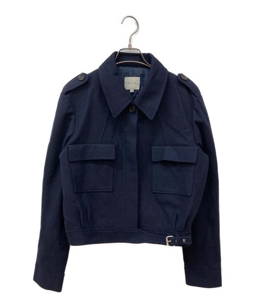 CELINE（セリーヌ）CELINE (セリーヌ) ショートコート ネイビー サイズ:42の古着・服飾アイテム