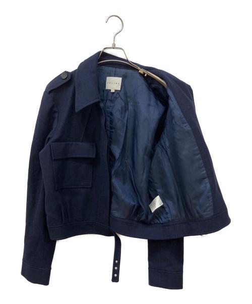 CELINE（セリーヌ）CELINE (セリーヌ) ショートコート ネイビー サイズ:42の古着・服飾アイテム