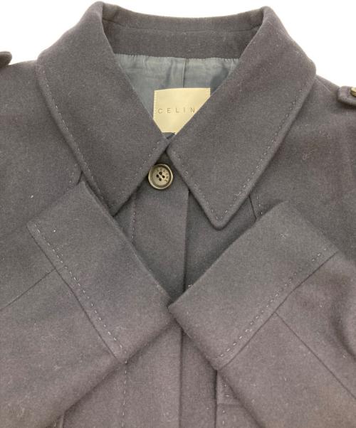 CELINE（セリーヌ）CELINE (セリーヌ) ショートコート ネイビー サイズ:42の古着・服飾アイテム