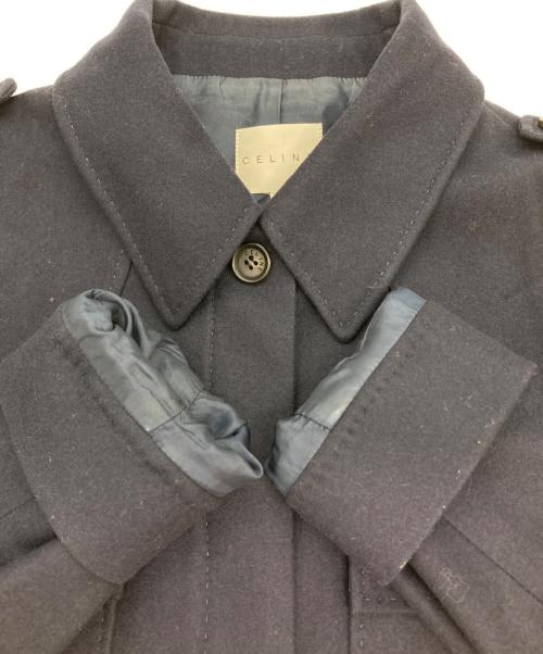 CELINE（セリーヌ）CELINE (セリーヌ) ショートコート ネイビー サイズ:42の古着・服飾アイテム