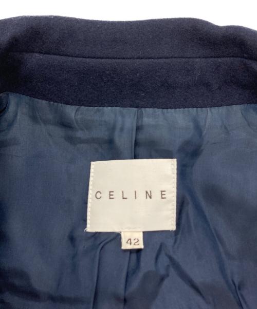 CELINE（セリーヌ）CELINE (セリーヌ) ショートコート ネイビー サイズ:42の古着・服飾アイテム
