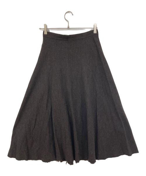tricot COMME des GARCONS（トリココムデギャルソン）tricot COMME des GARCONS (トリココムデギャルソン) ウールスカート ブラウン サイズ:Ⅿの古着・服飾アイテム