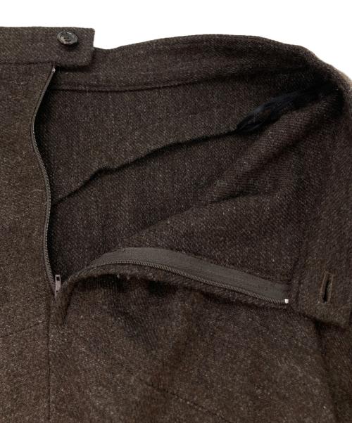 tricot COMME des GARCONS（トリココムデギャルソン）tricot COMME des GARCONS (トリココムデギャルソン) ウールスカート ブラウン サイズ:Ⅿの古着・服飾アイテム
