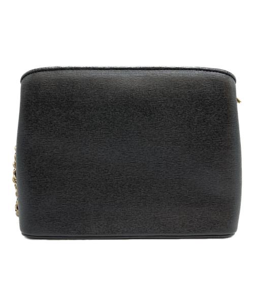 FURLA（フルラ）FURLA (フルラ) チェーンショルダーバッグ ブラックの古着・服飾アイテム