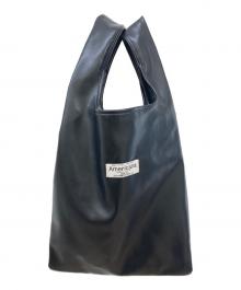 Americana×SALON adam et rope'（アメリカーナ×サロンアダムエロペ）の古着「トートバッグ」｜ブラック