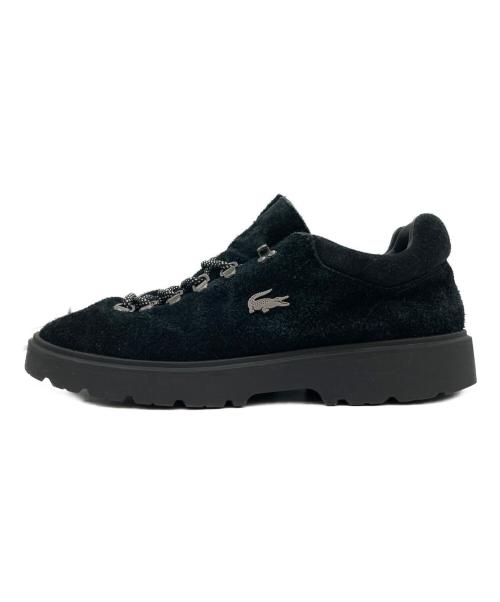 LACOSTE（ラコステ）LACOSTE (ラコステ) スウェードシューズ ブラック サイズ:UK9.5の古着・服飾アイテム