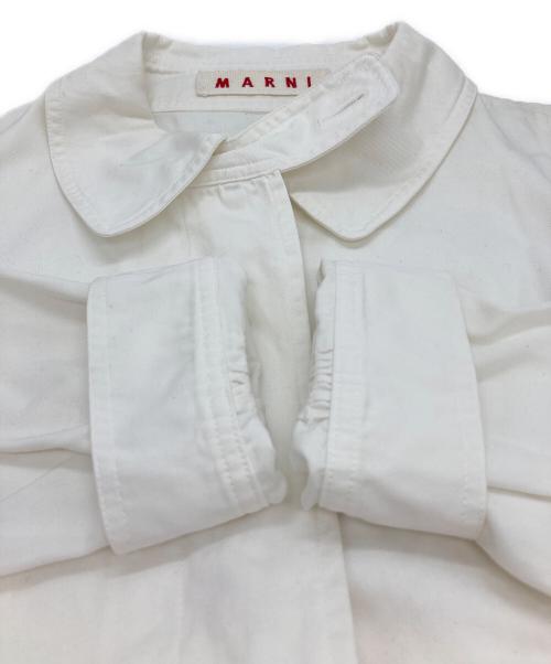 MARNI（マルニ）MARNI (マルニ) コート ホワイト サイズ:38の古着・服飾アイテム