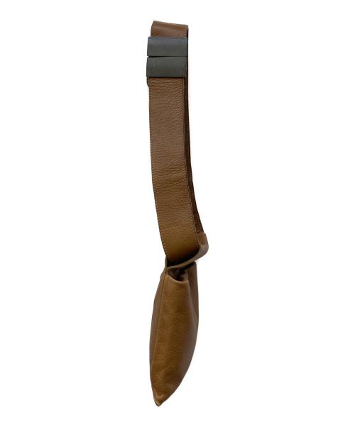 BOTTEGA VENETA（ボッテガベネタ）BOTTEGA VENETA (ボッテガベネタ) ウエストポーチ ブラウンの古着・服飾アイテム
