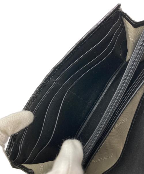 BURBERRY（バーバリー）BURBERRY (バーバリー) 長財布 ベージュ×ブラックの古着・服飾アイテム